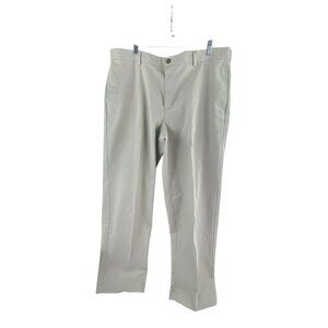 L.L. Bean Men's Natural Fit Khaki Cotton Pants New No Tags Size 37 Beige Chinos